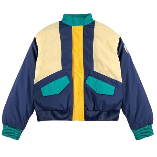 Bobo Choses Smiling Color Block Jakke Multicolor 2-3 Y  Marineblå  2-3 år  mand