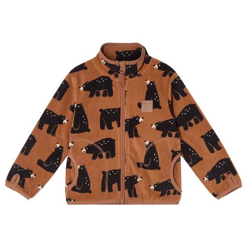 Kuling Northpole Genanvendt Fleecejakke Black Bear 68 cm  Brun  68 cm  Unisex