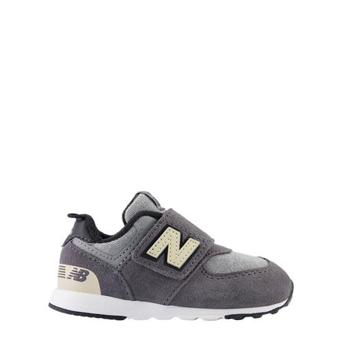 New Balance 574 Baby Sneakere Med Velcrostrop Magnet 21.5 EU  Grå  21.5 EU  Unisex
