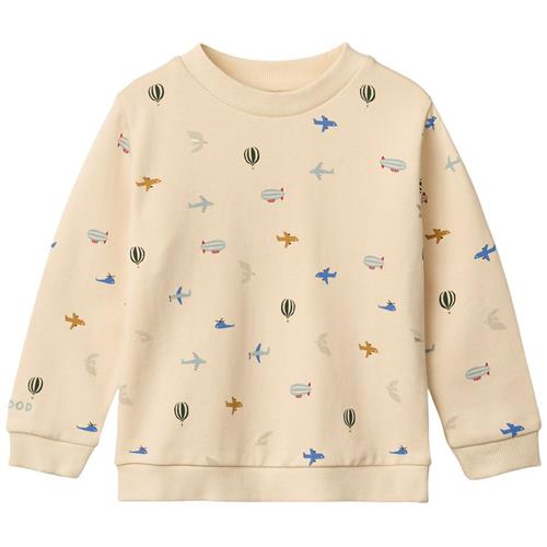 Liewood GOTS Thora Sweatshirt Aviator Ecru 116 cm  Creme  116 cm  Unisex