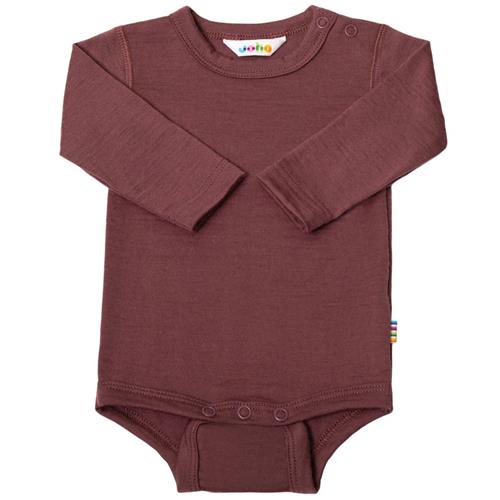 Joha Uld-bodysuit Vinrød 100 cm  Lilla  100 cm  Unisex