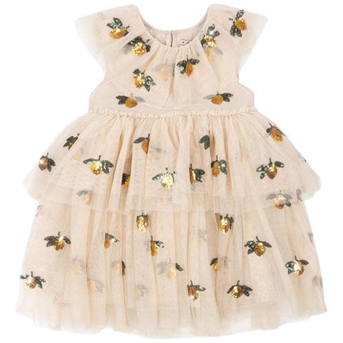 Konges Sløjd Lemon Sequin Party Dress Pink Sparkle 2 Y  Lyserød  2 år  kvinde