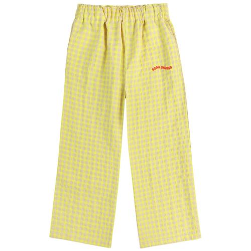 Bobo Choses Vichy Vævede Bukser Multicolor 6-7 Y  Gul  6-7 år  kvinde