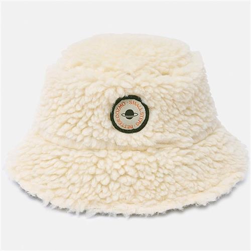 My Little Cozmo Faux Shearling Bucket Solhat Unique 54 cm  Creme  54 cm  Unisex