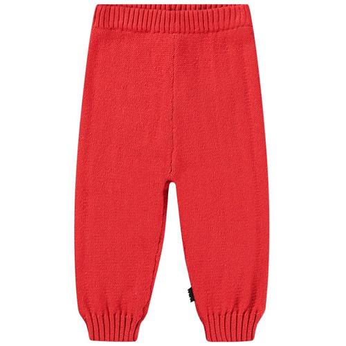 Molo Sol Strikkede Bukser Adrenaline Rush 74 cm  Rød  74 cm  Unisex