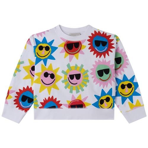 Stella McCartney Kids Sweatshirt Med Tryk Hvid 2 Y  Hvid  2 år  Unisex