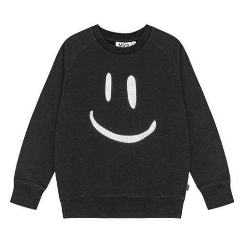Molo GOTS Mike Sweatshirt Sort 116 cm  Sort  116 cm  Unisex