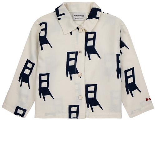 Bobo Choses Have A Seat Baby Skjorte Naturhvid 6 Months  Creme  6 måneder  Unisex