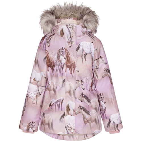 Molo Cathy Jakke Dreamy Horses 116 cm  Lyserød  116 cm  kvinde