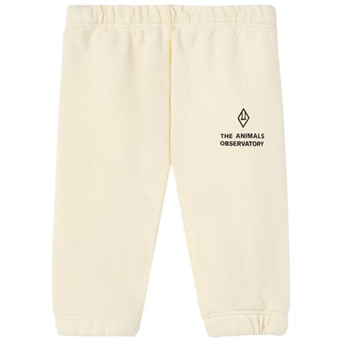The Animals Observatory Sloth Baby Joggingbukser White 12 months  Hvid  12 måneder  Unisex