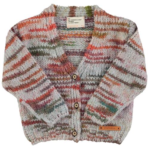Piupiuchick Strikket Cardigan Grå 6 Y  Grå  6 år  Unisex