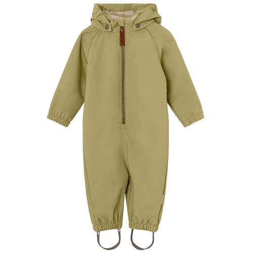 Mini A Ture Arno Softshell-overall Boa Green 4 Y  Grøn  4 år  Unisex