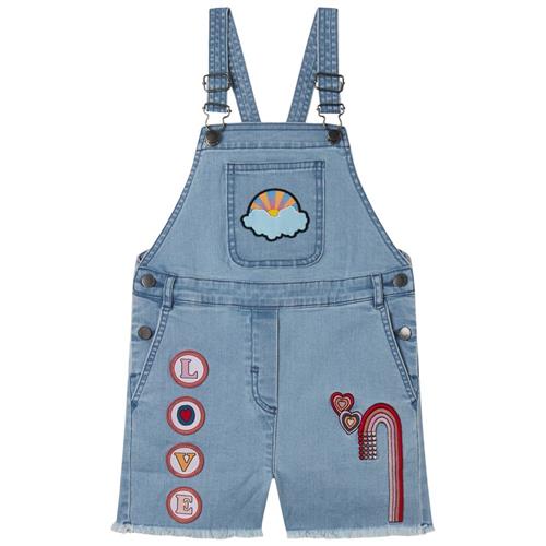 Stella McCartney Kids Smaekshorts Med Lapper Lyseblå 8 Y  Blå  8 år  kvinde
