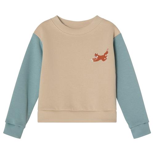 Kuling GOTS Heraklion Sweatshirt Madelen Möllard Fox 134/140 cm  Beige  134/140 cm  Unisex