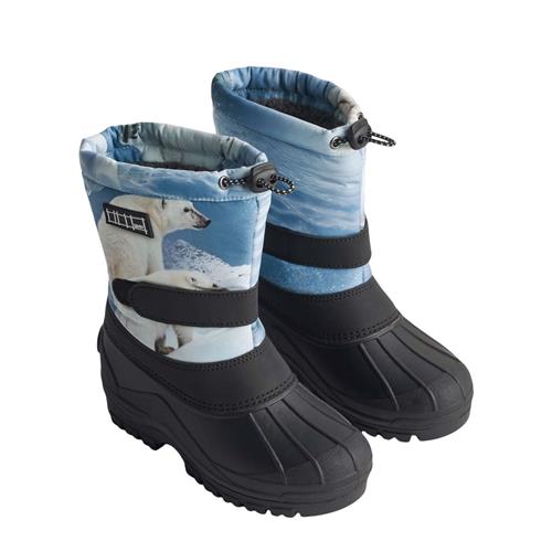 Molo Driven Vinterstøvler Polar Bear Joy 36 EU  Blå  36 EU  Unisex