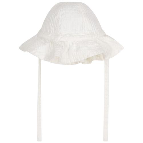 Petit Bateau Solhat Cremefarvet 3-6 Months  Hvid  3-6 måneder  kvinde