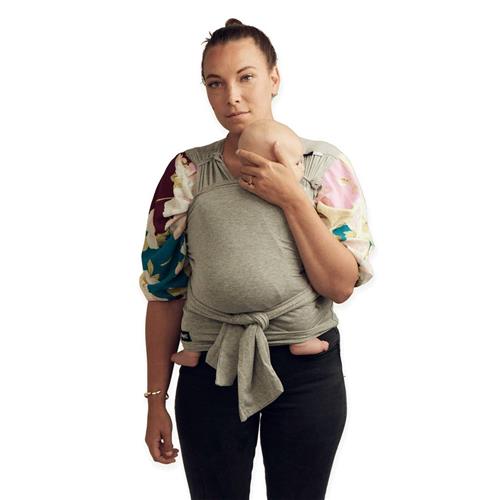 Najell Baby Wrap Gray Melange M/L  Grå  M/L  Unisex