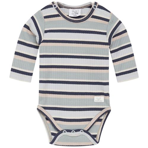 Hust&Claire Bebe Babybody Iced Aqua 50 cm  Blå  50 cm  Unisex