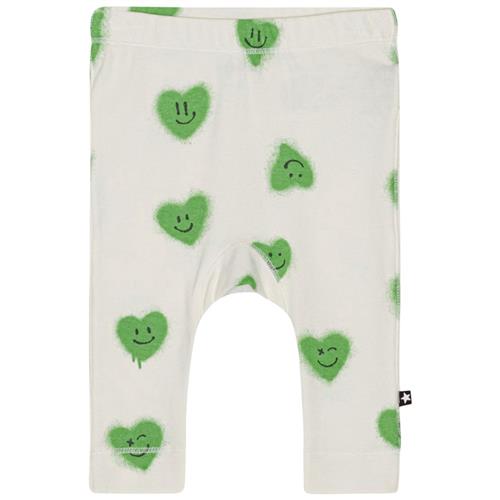 Molo GOTS Seb Bukser Hearts 68 cm  Grøn  68 cm  Unisex