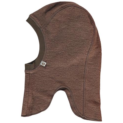Småfolk Elefanthue I Uldfleece Brun 5-6 Y  Brun  5-6 år  Unisex