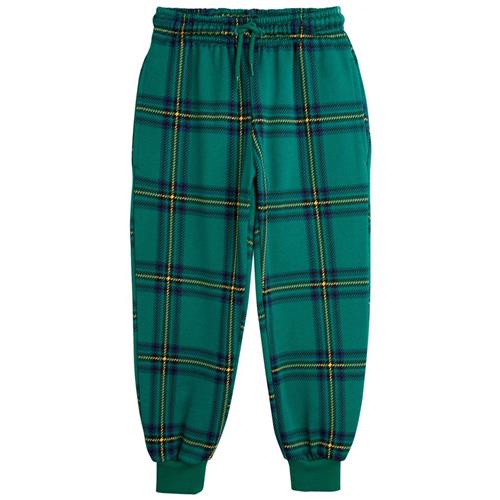 Mini Rodini Ternede Aop-sweatpants i grøn 104/110 cm  Grøn  104/110 cm  Unisex