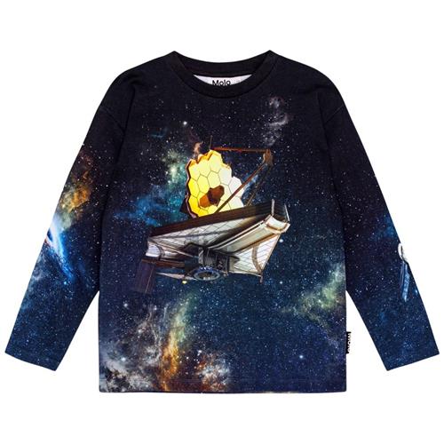 Molo GOTS Mountoo Sweatshirt Telescope 104cm  Marineblå  104 cm  mand