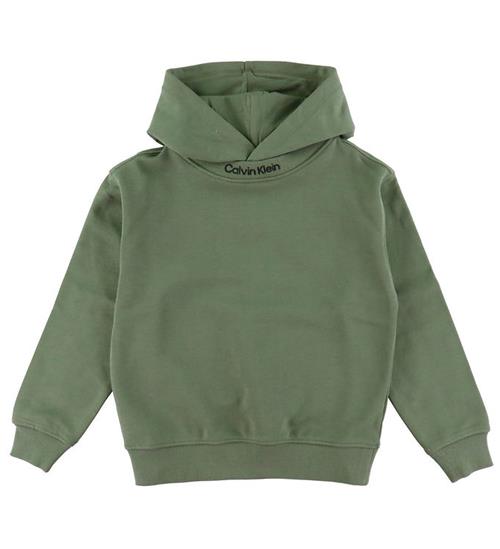 Calvin Klein Hættetrøje - Dusty Olive Green