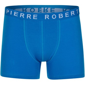 Pierre Robert For Men Cotton Boxer Mørkblå økologisk bomuld X-Large Herre