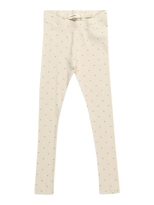Lil'Atelier Leggings 'NMFGago Lil'  camel / offwhite