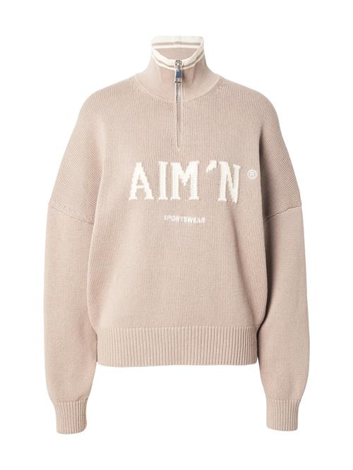 Aim'n Sportspullover  camel / offwhite