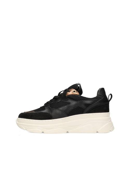 PS Poelman Sneaker low 'Jana'  guld / sort