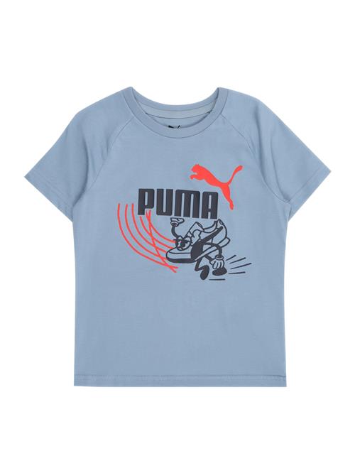 PUMA Bluser & t-shirts 'LITTLE RUNNERS'  lyseblå / rød / sort