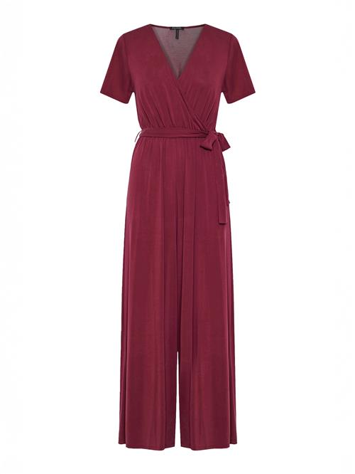 Funky Buddha Jumpsuit  mørkerød