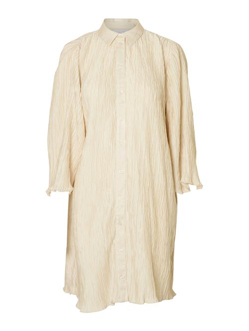 SELECTED FEMME Blusekjole 'SLFELMA'  creme