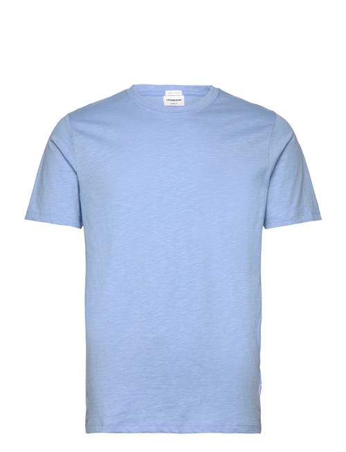 Organic Slub Yarn O-Neck Tee S/S Lindbergh Blue