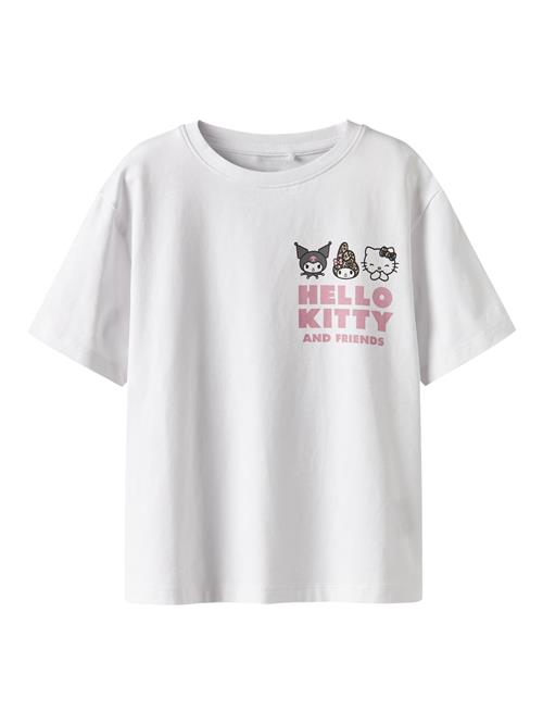 NAME IT Bluser & t-shirts 'Hello Kitty'  eosin / sort / hvid