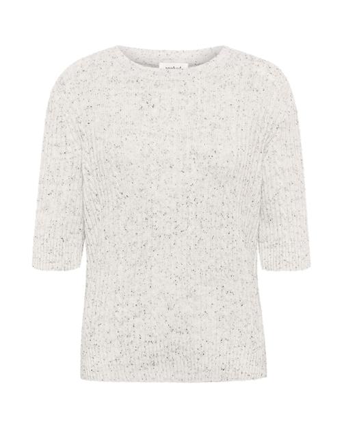 SOAKED IN LUXURY Pullover 'Nymphadora'  sort / hvid