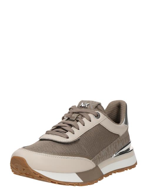 MICHAEL Michael Kors Sneaker low 'NOVA'  beige / brun / sølv