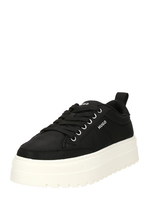 HUGO Sneaker low 'Lyssa'  sort / hvid