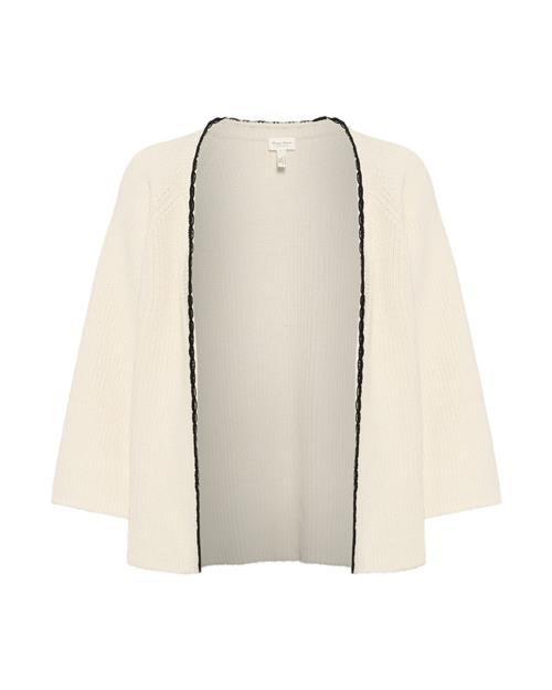 Part Two Cardigan 'Tritte'  sort / hvid