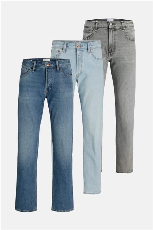 3 stk. Relaxed Fit Jeans - Pakketilbud - Default Title - TEESHOPPEN
