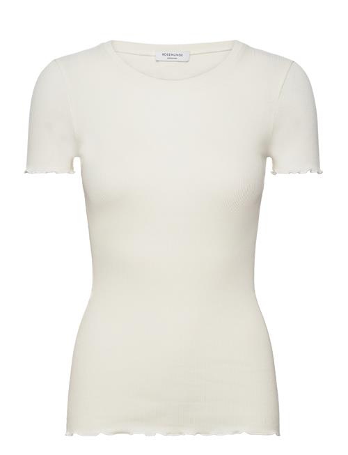 Se Rwbernadine Ss Regular O-Neck T-Shi Rosemunde Cream ved Booztlet