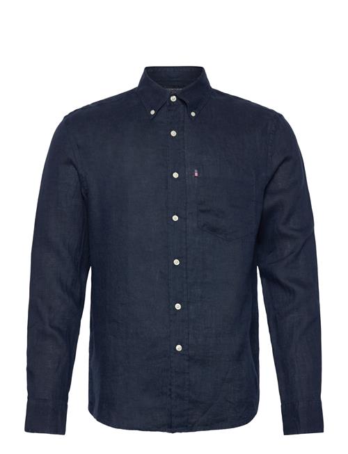 Casual Linen B.d Shirt Lexington Clothing Navy
