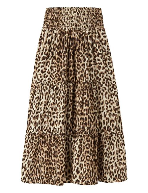 Nkfvinaya Long Wide Skirt Name It Beige