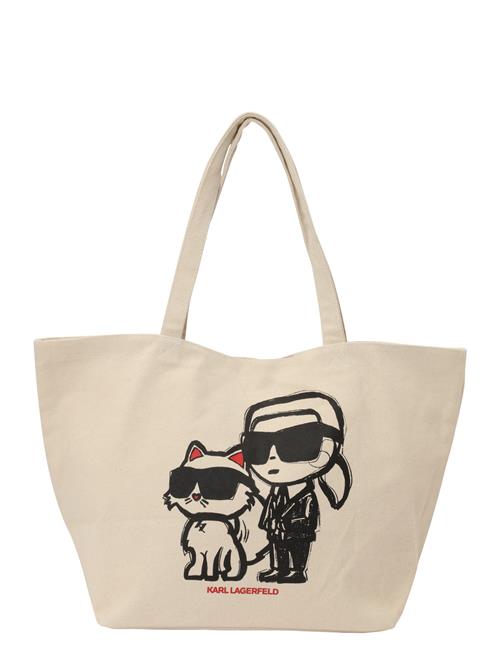 Karl Lagerfeld Skuldertaske 'IKON'  hvid