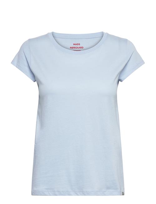 Se Fine Jersey Teasy Tee Fav Mads Nørgaard Blue ved Booztlet
