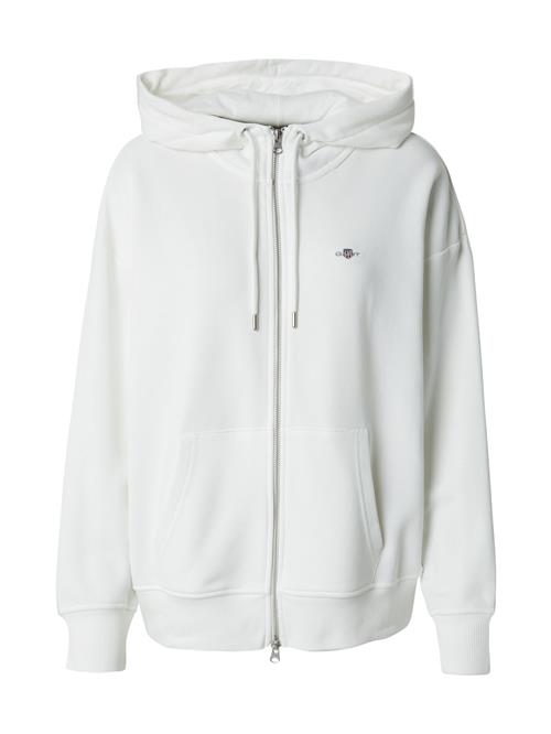 GANT Sweatjakke  hvid