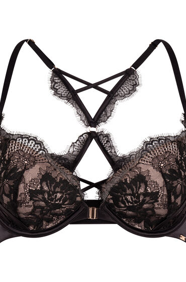 Hunkemöller Cynthia formstøbt bøjle-bh sort