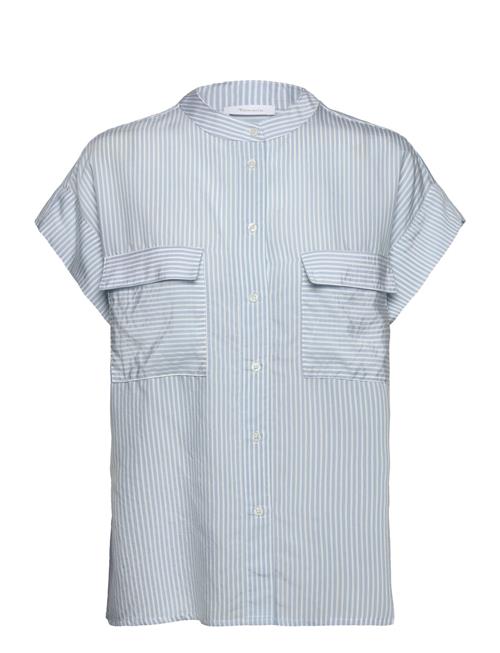Chofu Short Sleeve Blouse Tamaris Apparel Blue