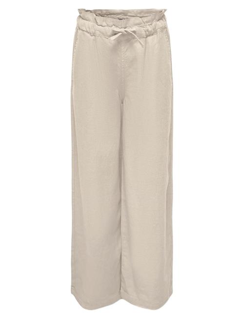 Kogcaro Pb Wide Linen Bl Pant Pnt Kids Only Grey